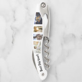 クール最高のパパEver Father's Day Photo Collage ソムリエナイフ (裏面)