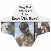 クール最高のパパEver Photo Father's Day サッカーボール (フラット)