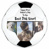 クール最高のパパEver Photo Father's Day サッカーボール (正面)
