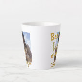 クール最高のパパEver We Love You Photo カフェラテマグ (正面)