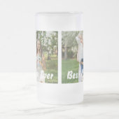 クール最高の母の日の写真 フロストグラスビールジョッキ (中央)