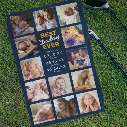 クール最高のDaddy Ever Photo ゴルフタオル