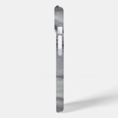 クール木炭グレー抽象芸術水の色絵画の Case-Mate iPhoneケース (裏面 / 左)