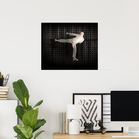 クール武術 ポスター (ホームオフィス)