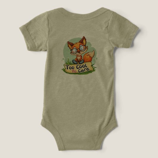 クール気にキツネ (デザイン裏面)