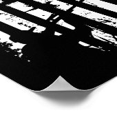 クール水鳥アメリカヴィンテージアメリカ国旗のキジ ポスター (角)