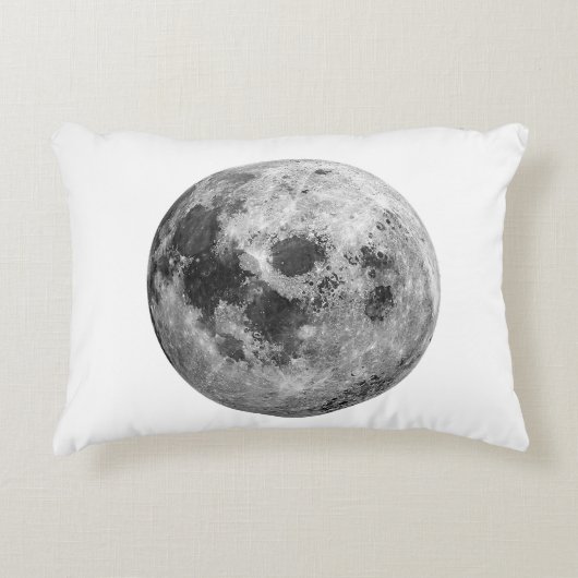 クール満月グラフィック宇宙天文学 アクセントクッション (正面)