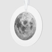 クール満月グラフィック宇宙天文学 オーナメント (正面)