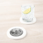 クール満月グラフィック宇宙天文学 コースター (側面)