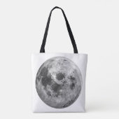 クール満月グラフィック宇宙天文学 トートバッグ (裏面)