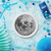 クール満月グラフィック宇宙天文学 ペーパープレート (パーティー)