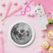 クール満月グラフィック宇宙天文学 ペーパープレート (パーティー)