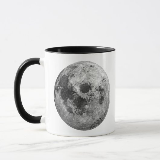 クール満月グラフィック宇宙天文学 マグカップ (左)