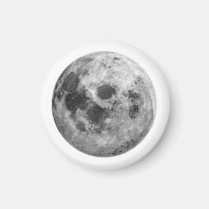 クール満月グラフィック宇宙天文学 マグネット