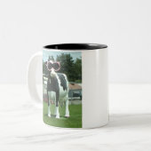 クール牛1 ツートーンマグカップ (正面左)