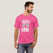 クール犬 – 愛犬家の贈り物 Tシャツ (正面フル)