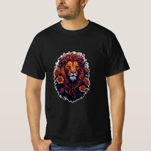 「クール猛な獅子のデザイン」と Tシャツ