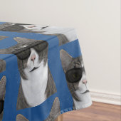 クール猫が町に テーブルクロス (インサイチュ)