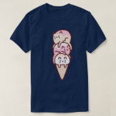 クール猫3 Tシャツ (デザイン正面)