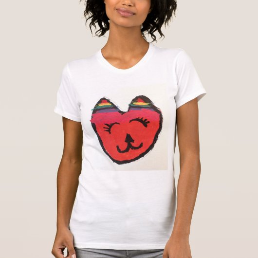 クール猫 Tシャツ (正面)