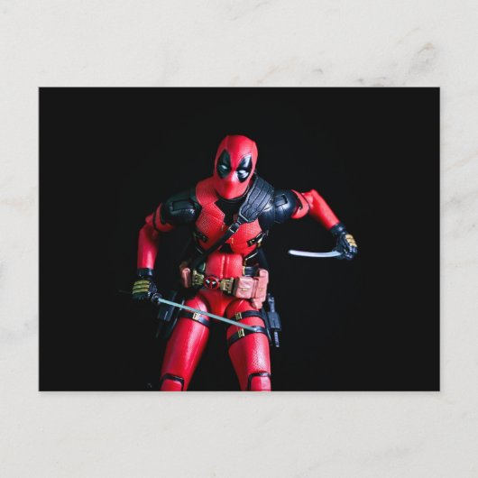 クール玩具写真アンチヒーローデザイン シーズンポストカード (正面)