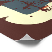 クール理容師店業レトロヴィンテージ ポスター (角)