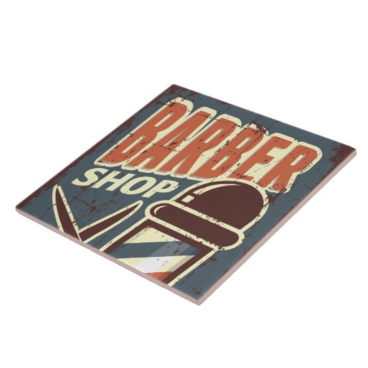 クール理容師店 タイル (側面)