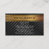 クール男らし建築 名刺 (正面)