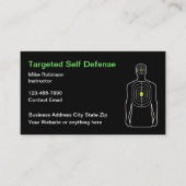 クール目標モダン練習範囲の名刺 名刺 (正面)