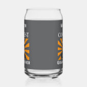 クール祖父レトロおもしろいサンクールグラス ガラス缶 (左)