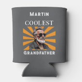 クール祖父レトロおもしろいサンクールグラス 缶クーラー (裏面)