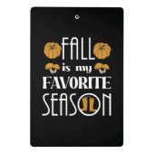 クール秋 ミニクリップボード (裏面)