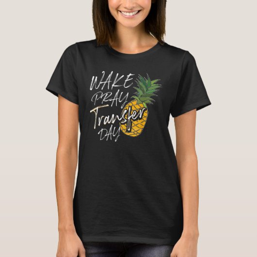 クール移祈動おもしろい日Pineapple IVF AR Tシャツ (正面)