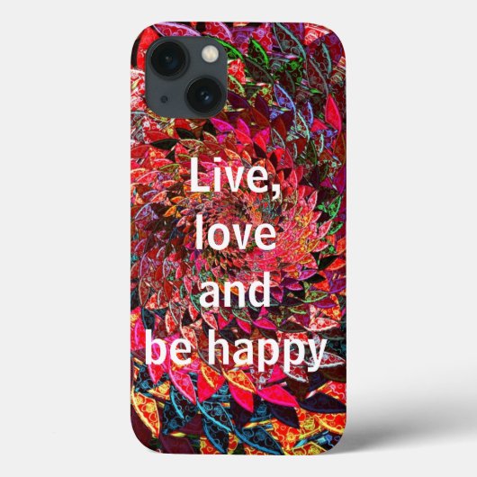 クール素晴らしい、レインボーwhit a引用文ケースメイトiPho Case-Mate iPhoneケース (裏面)