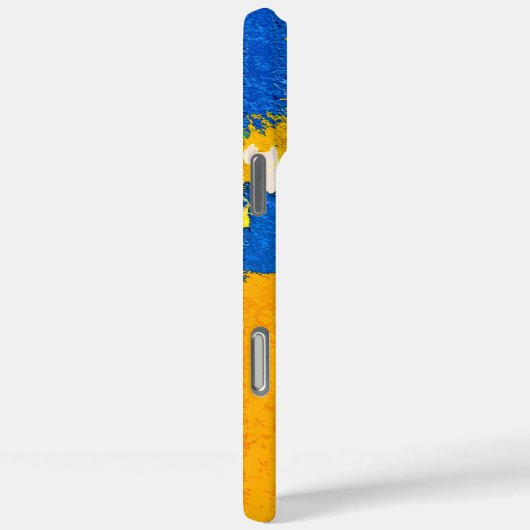 クール素朴抽象芸術パターン – パーソナライズ可能 Case-Mate iPhoneケース (裏面 / 右)