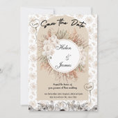 クール結婚美的 招待状 (正面)