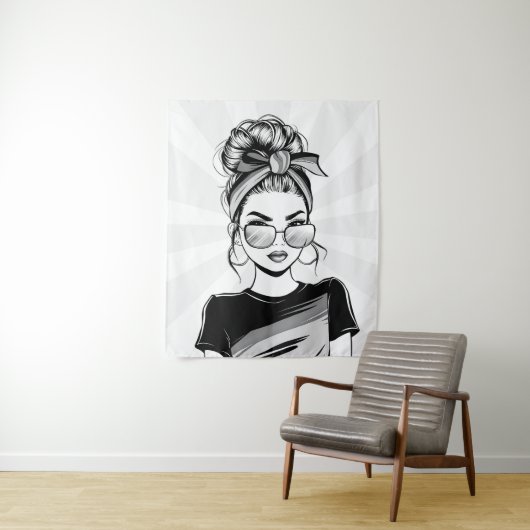 クール自信 タペストリー (インサイチュ)