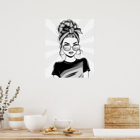 クール自信 ポスター (キッチン)