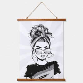 クール自信 吊り下げ型タペストリー