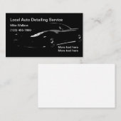 クール自車の動車名気に刺 名刺 (正面/裏面)