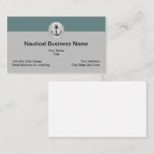 クール航海の沿岸テーマ 名刺 (正面/裏面)