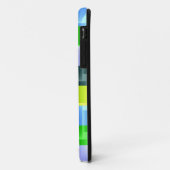 クール色ストライプモダンデザイン3 Case-Mate iPhoneケース (裏面/左)