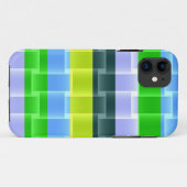 クール色ストライプモダンデザイン3 Case-Mate iPhoneケース (裏面(横))