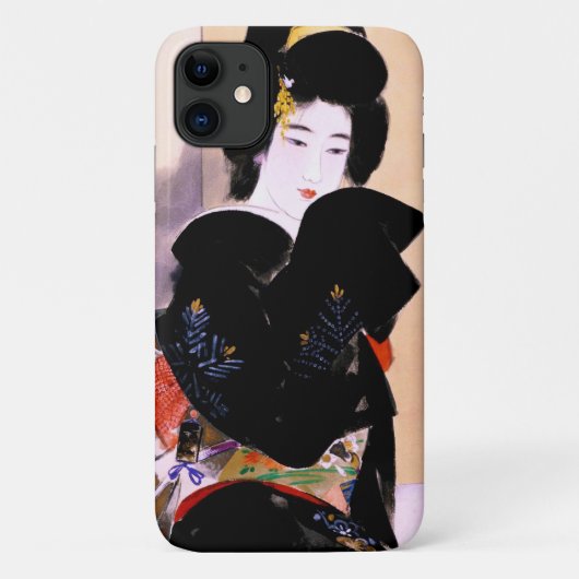 クール芸伝統的芸者 Case-Mate iPhoneケース (裏面)