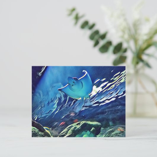 クール芸術的ケチ線の下面 ポストカード (スタンド正面)