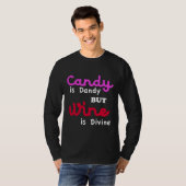 クール菓子はダンディ神聖なり Tシャツ (正面フル)