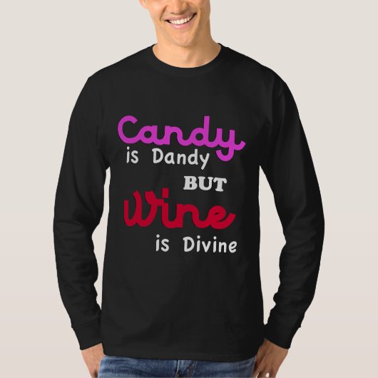 クール菓子はダンディ神聖なり Tシャツ (正面)