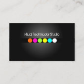 クール蛍光点 名刺 (正面)