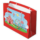 クール誕生日カーニバルフェア ラージペーパーバッグ (裏面アングル)