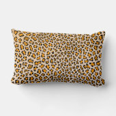 クール起伏ヒョウ型腰枕 ランバークッション (裏面)